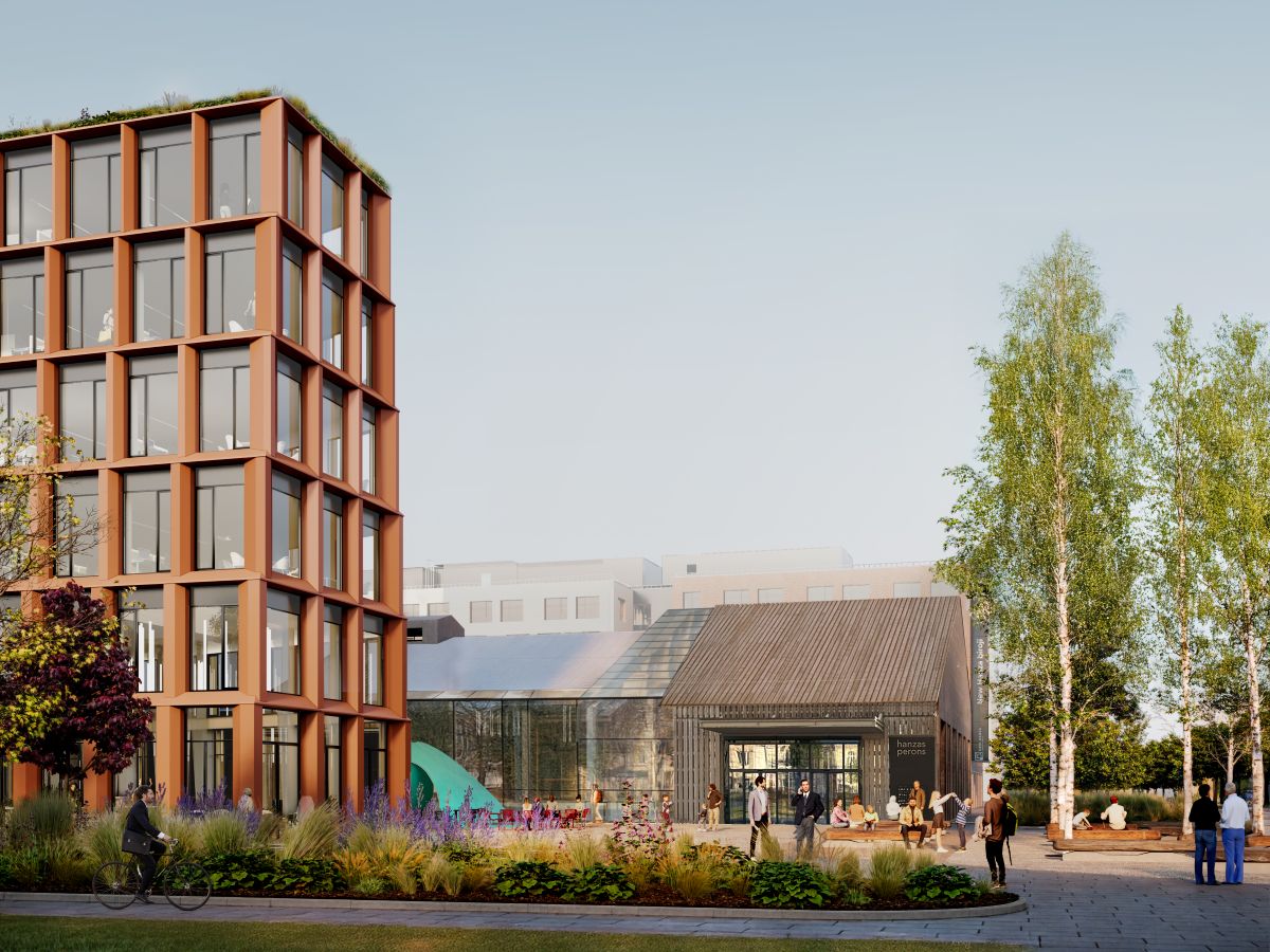 Il nuovo edificio firmato Piuarch a Riga, tra rigenerazione urbana e innovazione