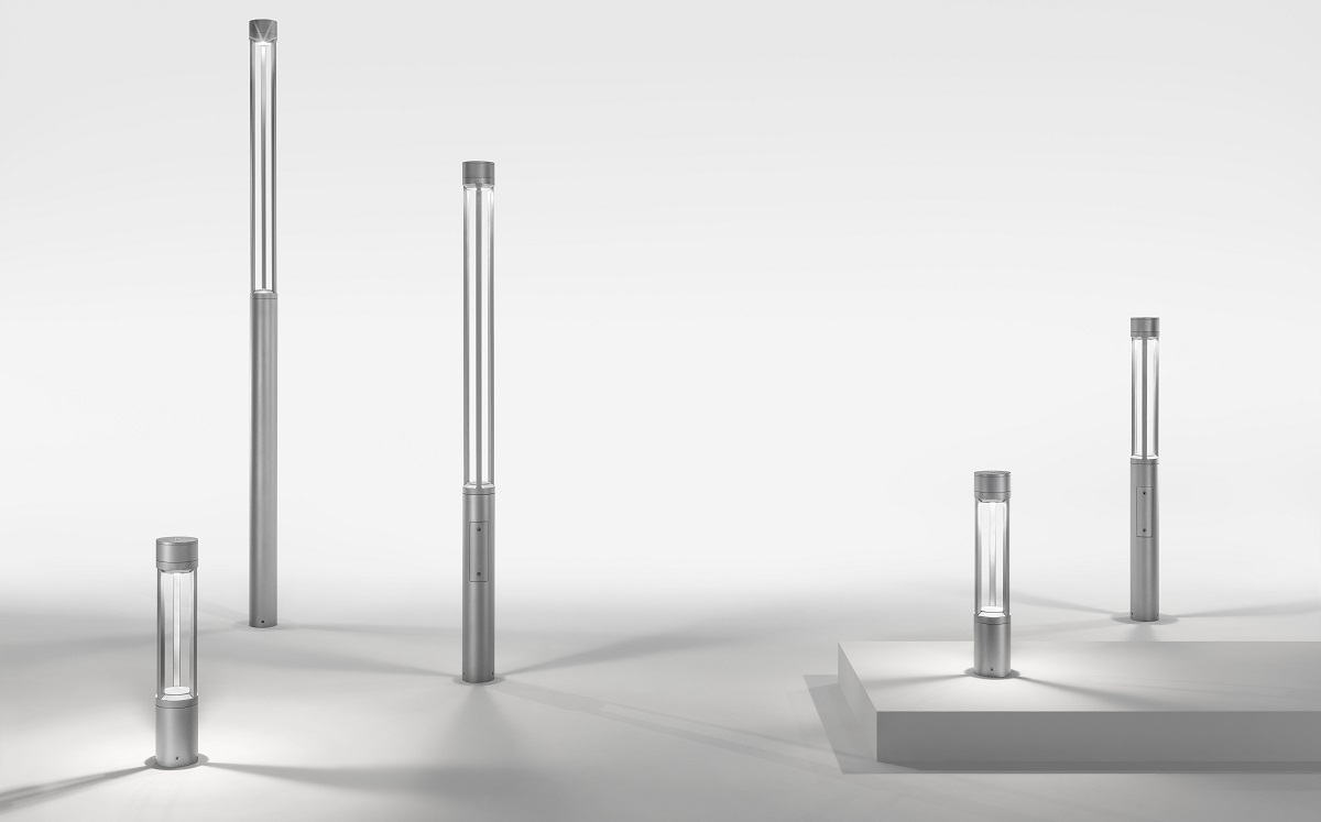 TRIS: illuminazione outdoor dal design lineare e sobrio