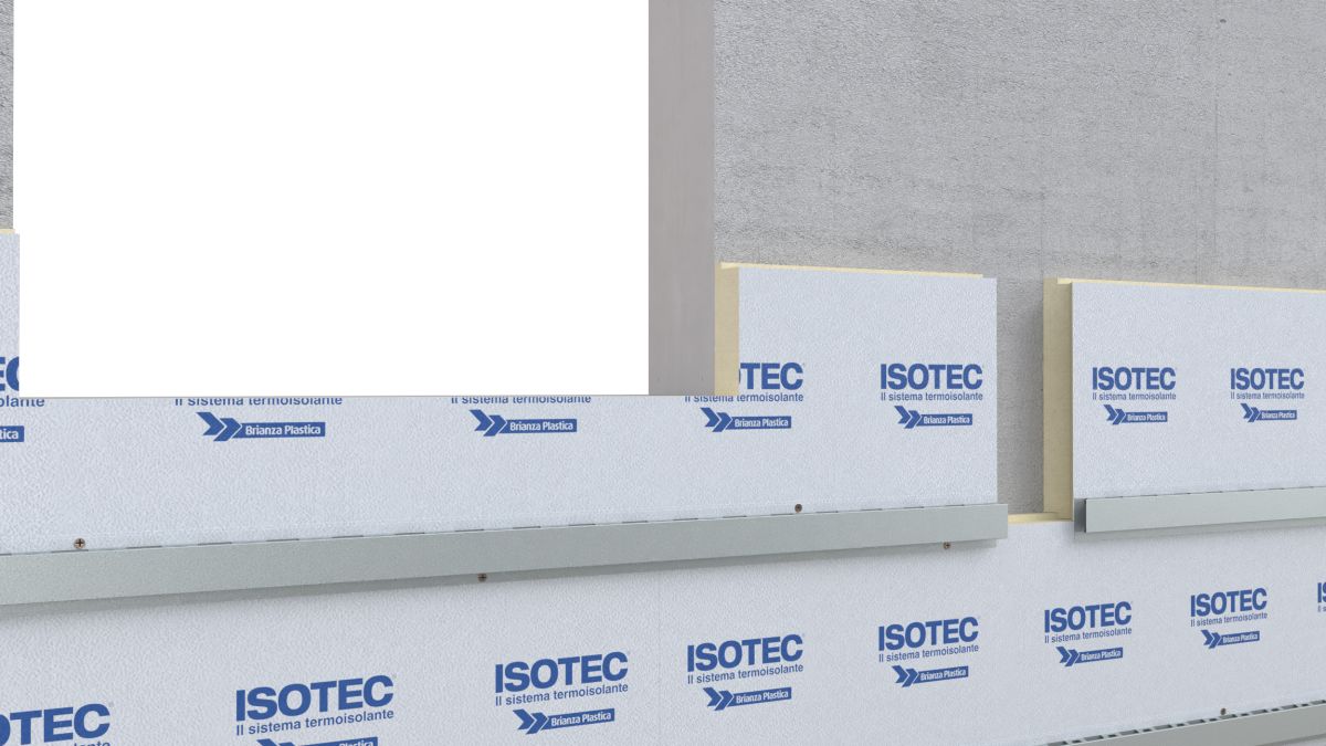 Posa sistemi Isotec e Isotec Parete di Brianza Plastica, sistema in poliuretano espanso per eliminare i ponti termici