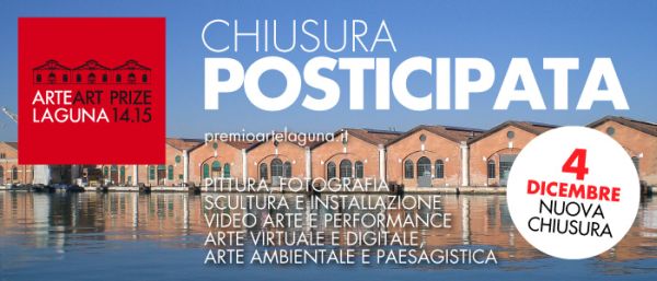 Si prolungano i tempi per la chiusura del 9. PREMIO ARTE LAGUNA