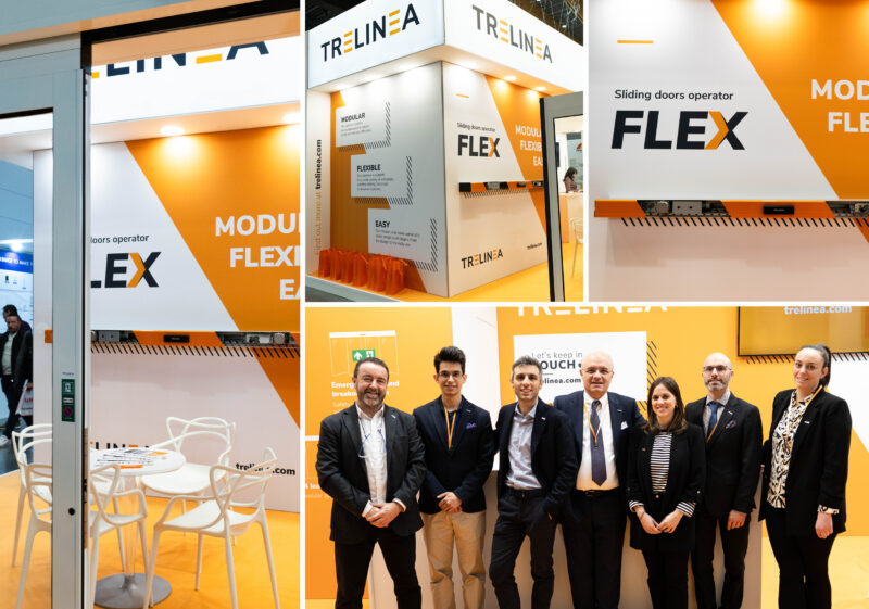 TRELINEA presenta FLEX: il nuovo operatore per porte automatiche