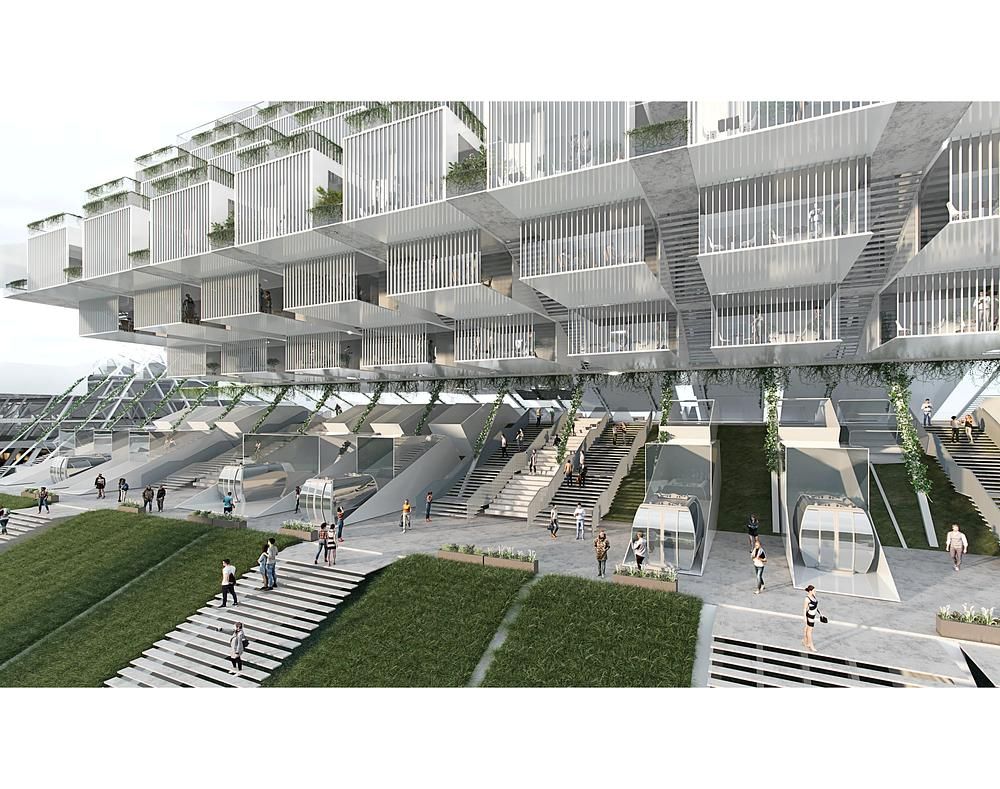 “City on the Loop” è un progetto di Ruxuan Zheng e Haoyuan Wang “City on the Loop” è un progetto di Ruxuan Zheng e Haoyuan Wang