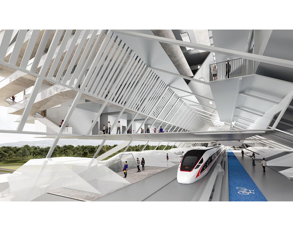 “City on the Loop” è un progetto di Ruxuan Zheng e Haoyuan Wang “City on the Loop” è un progetto di Ruxuan Zheng e Haoyuan Wang