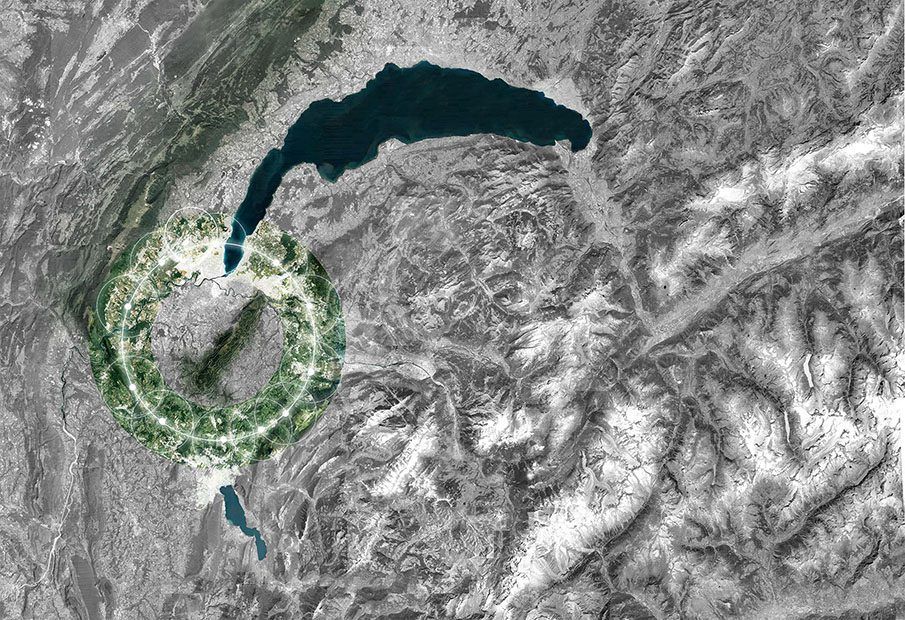 Il progetto di Stefano Boeri Architetti per l’area transfrontaliera Svizzera – Francia. Il progetto di Stefano Boeri Architetti per l’area transfrontaliera Svizzera – Francia.