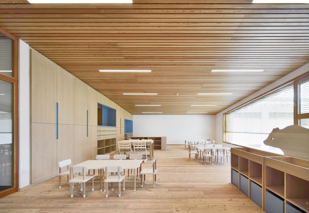 Scuola materna di Sluderno, finalista Wood Architecture Prize 2023