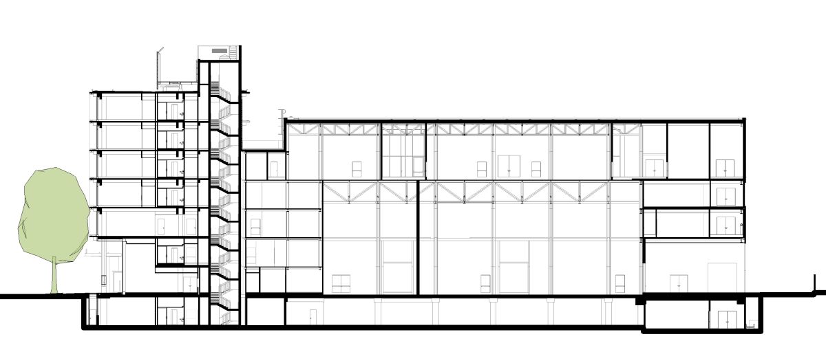 Nuovo Centro di Produzione RAI a Milano: Sezione Nuovo Centro di Produzione RAI a Milano: Sezione