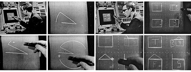 CAD: Ivan Sutherland mostra il funzionamento di Sketchpad (1963)