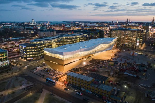 Nuova biblioteca Oodi di ALA Architects a Helsinki
