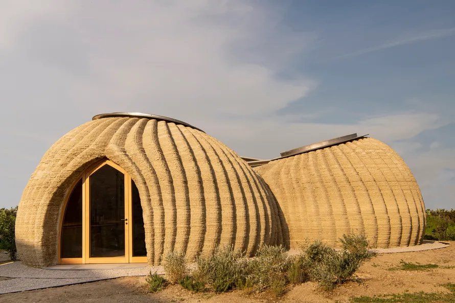 Tecla House di Mario Cucinella Architects con WASP: una casa stampata in 3D utilizzando terra locale
