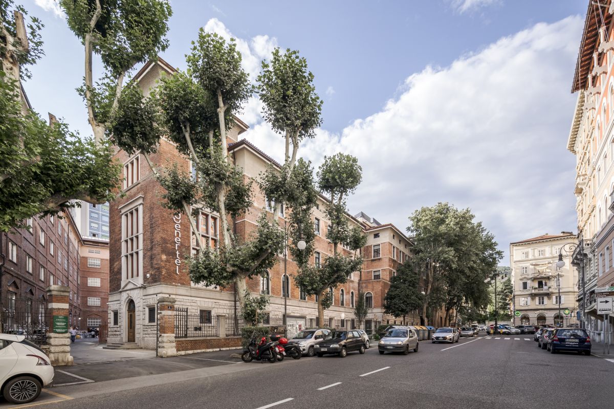 progetto di riqualificazione della sede Genertel in via Stock, 2 a Trieste
