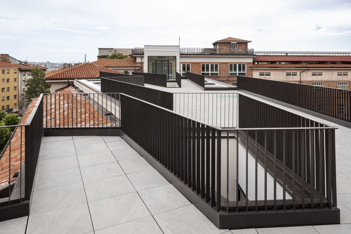 Progetto di riqualificazione della sede Genertel in via Stock, 2 a Trieste