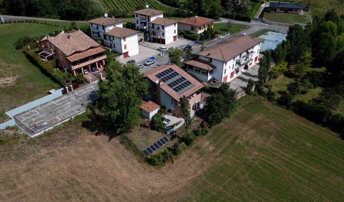 Riqualificazione energetica della villa indipendente di Traversetolo