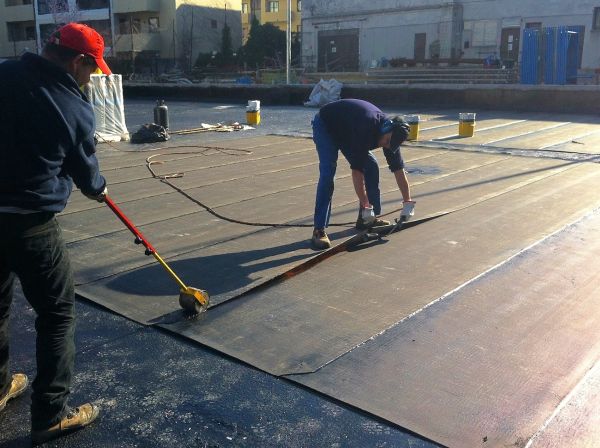 VillaAra3 Impermeabilizzazione con membrane