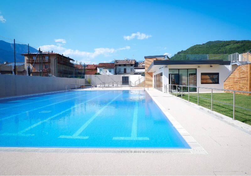 Volteco per l’impermeabilizzazione della piscina del Lido di Lavis