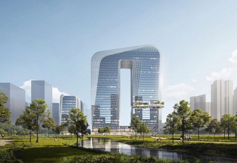 Xingge Jinze: a Zhuhai il grattacielo ispirato alle pietre locali