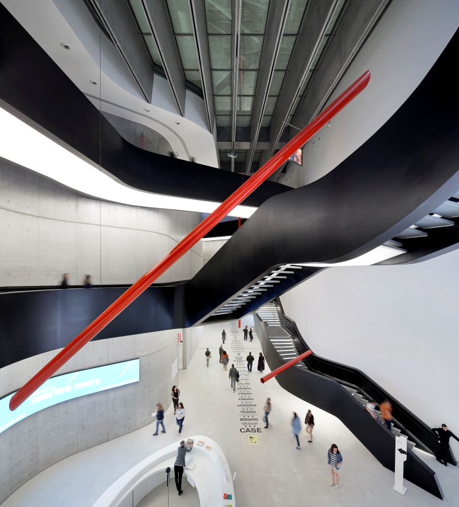 Interno del Museo MAXXI a Roma Interno del Museo MAXXI a Roma