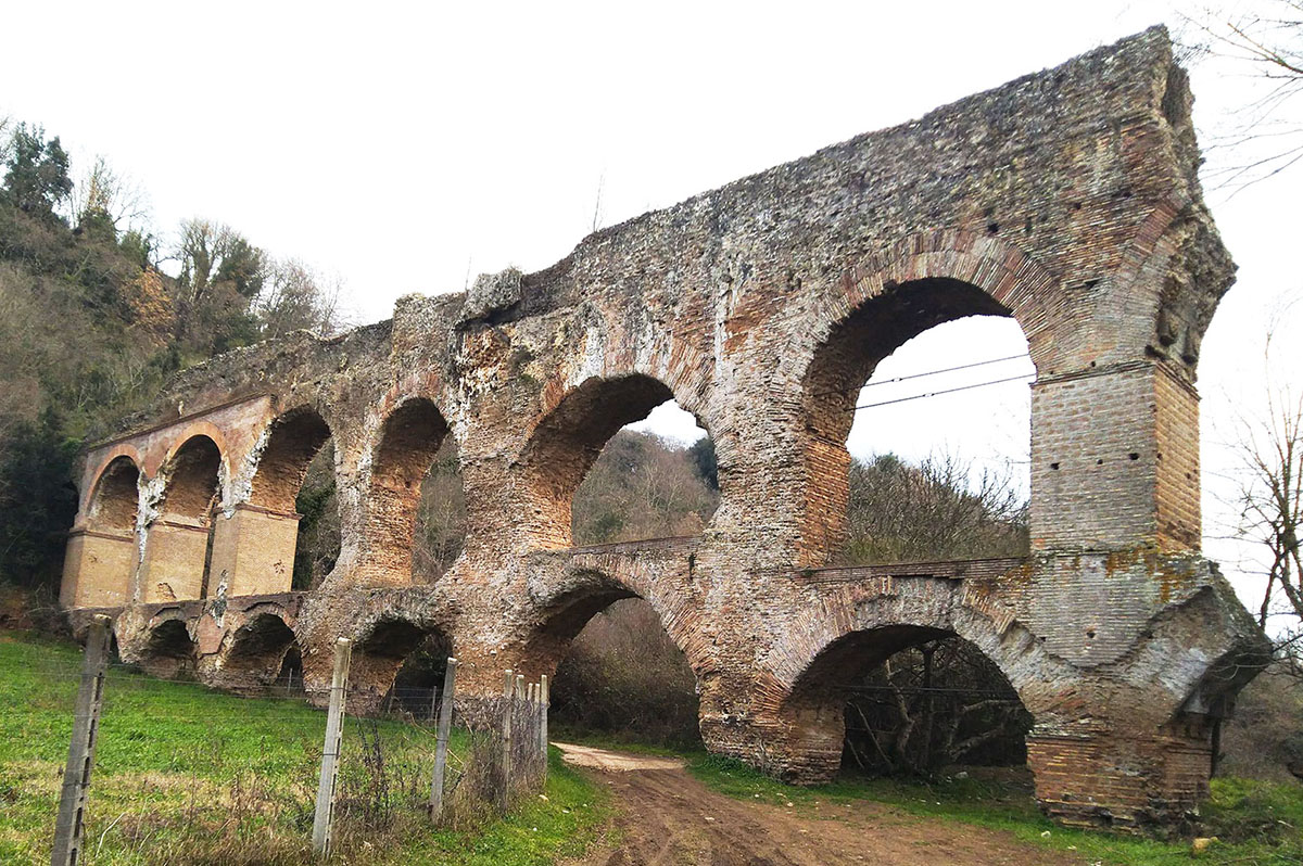 Acquedotto Anio Vetus: il Ponte della Mola, Gallicano (RM)