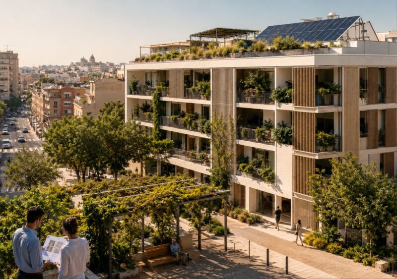 Innalzamento delle temperature e cambiamento climatico: come risponde l’architettura?