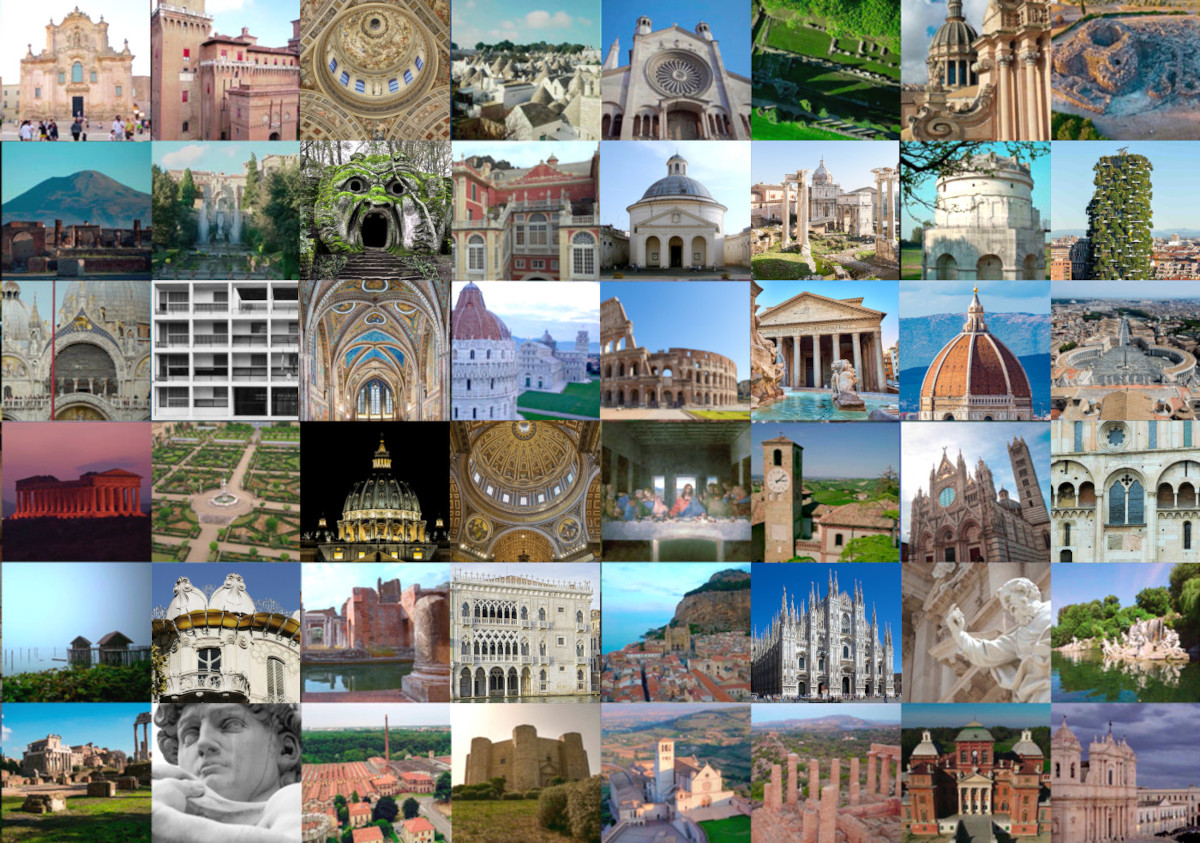 Esempi di architettura storica in Italia
