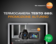 PROMOZIONE AUTUNNO: Termocamera Testo 885