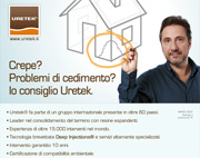 Crepe nei muri? Uretek risolve