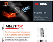 Serratura CISA Multitop Pro, creata per resistere
