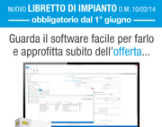 Nuovo Libretto Impianto obbligatorio dal 1° giugno: ecco il software ACCA in offerta
