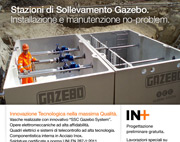 Gazebo. Stazioni di sollevamento con qualità certificata