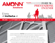 AMONN AL FORUM DI PREVENZIONE INCENDI