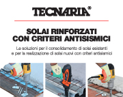 Solai rinforzati con criteri antisismici – Tecnaria