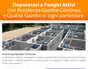 Depuratori a Fanghi Attivi, qualità Gazebo