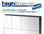 Altissimo isolamento termico, scopri HIGHTHERM 030!