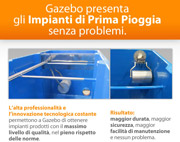 Gazebo presenta gli Impianti di Prima Pioggia