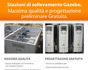 Stazioni di sollevamento con qualità Gazebo