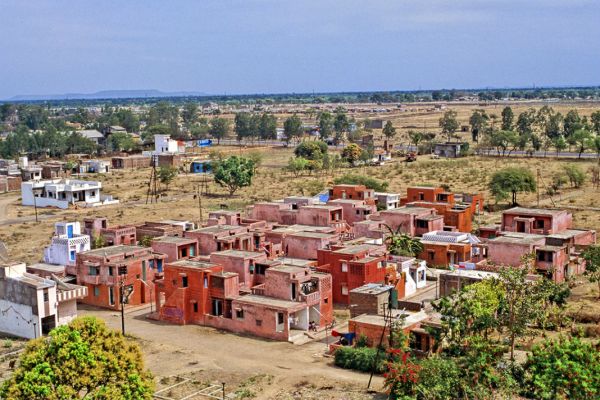 Villaggio Aranya Low Cost Housing di Doshi 