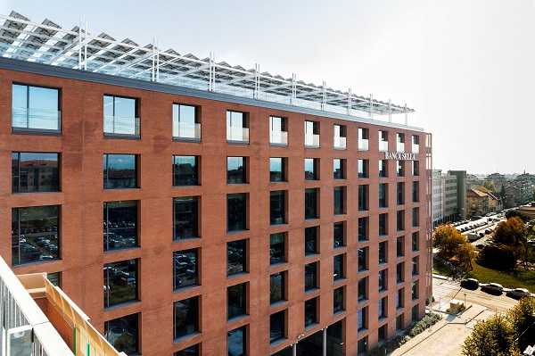 Edificio della Banca Sella di Biella