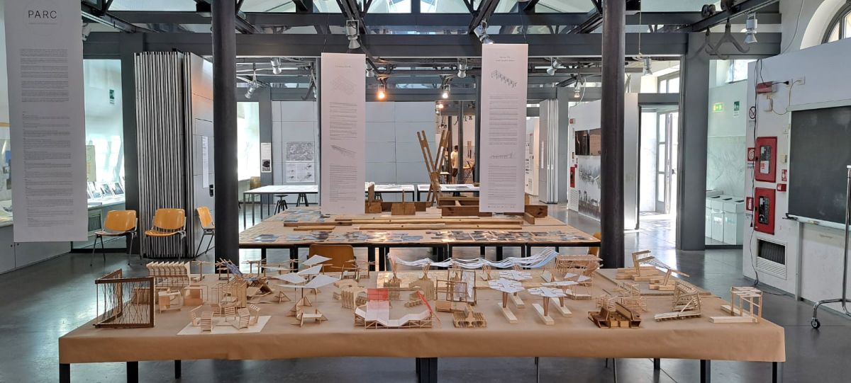 Esposizione dei modelli alla Biennale dello Spazio Pubblico 2025 Esposizione dei modelli alla Biennale dello Spazio Pubblico 2025