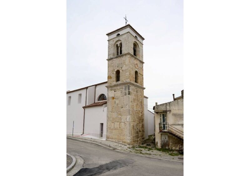 Controllo attivo delle vibrazioni per il campanile di Grottaminarda con Active Mass Damper ISAAC