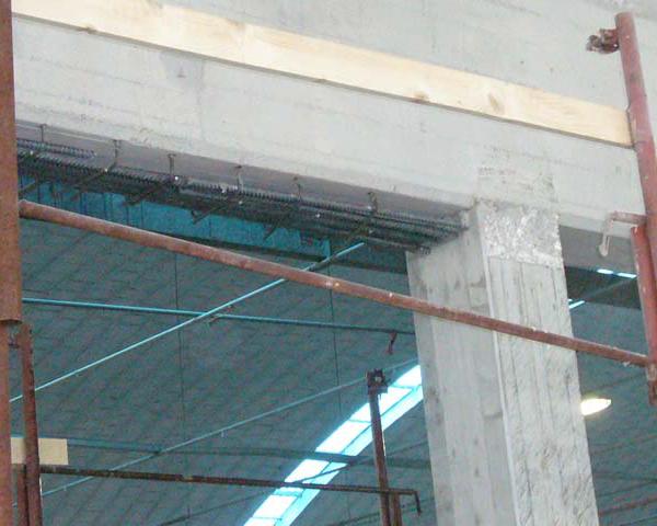 Spostare un pilastro in una struttura in c.a. 19 cantiere