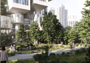 Seoul, la torre adattiva di Carlo Ratti sollevata sui "tacchi"