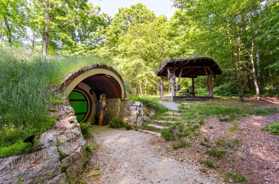 Casa organica dello Hobbit, negli Stati Uniti