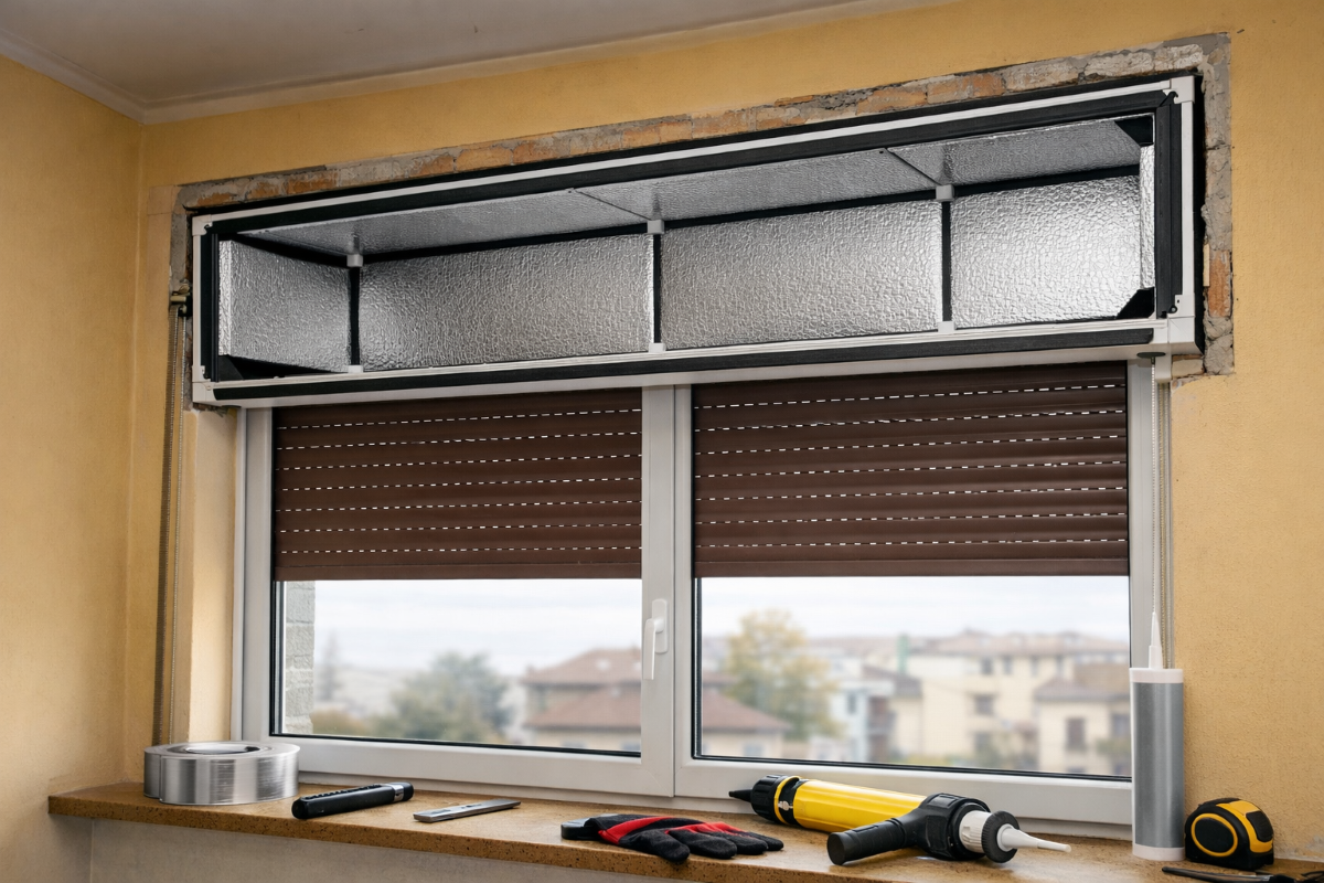 Isolamento del cassonetto tapparelle contro muffa e condensa Isolamento del cassonetto tapparelle contro muffa e condensa