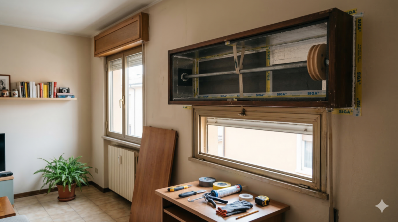 Coibentare cassonetto tapparelle per incrementare l’efficienza energetica