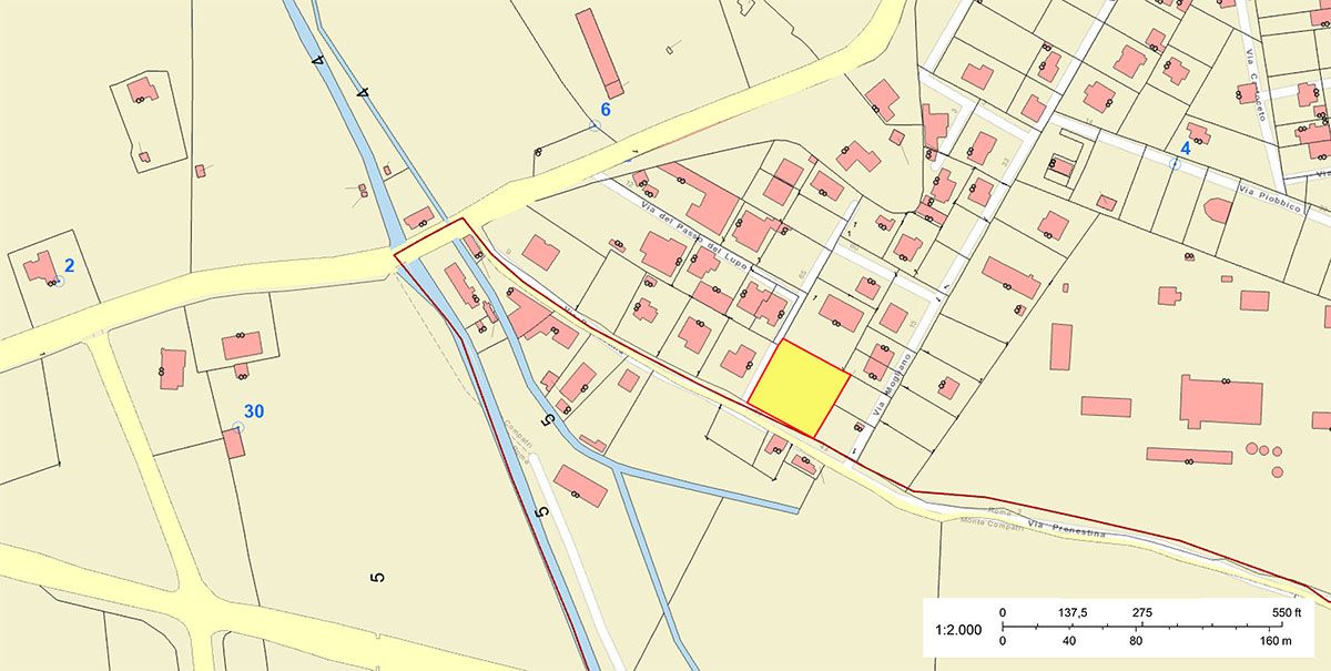 Catasto Terreni del Comune di Roma