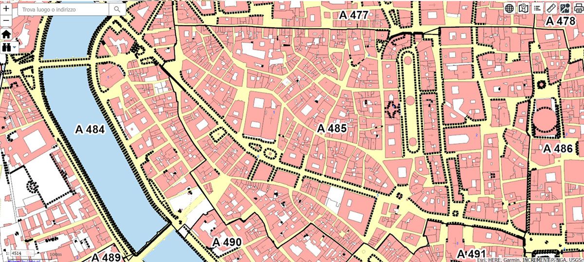 Catasto Fabbricati del Comune di Roma