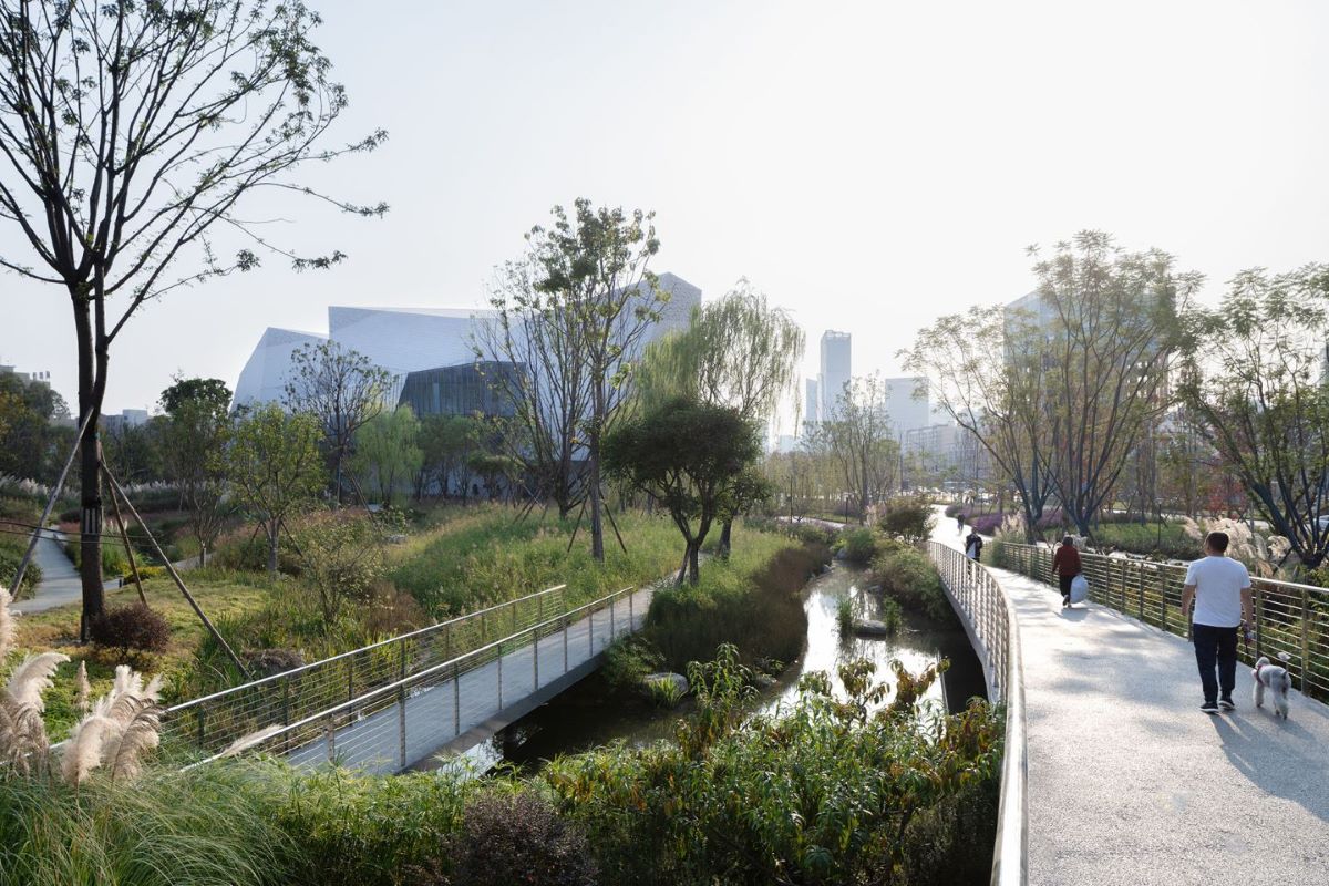 I giardini del museo di storia naturale Chengdu