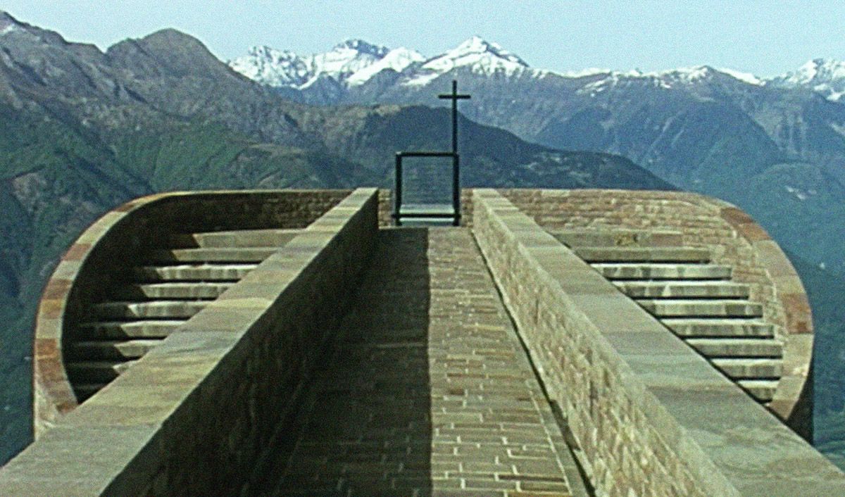 Cappella del Monte Tamaro, La forma del percorso