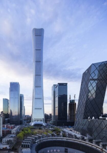 Il grattacielo China Zun a Pechino