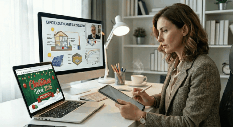 Christmas Week di Prospecta Formazione: dal 9 al 18 dicembre una full immersion per i professionisti dell’edilizia