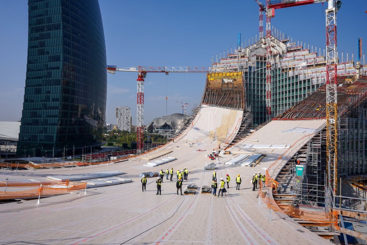 Progetto CityWave a Milano. Stato cantiere a ottobre 2025 Progetto CityWave a Milano